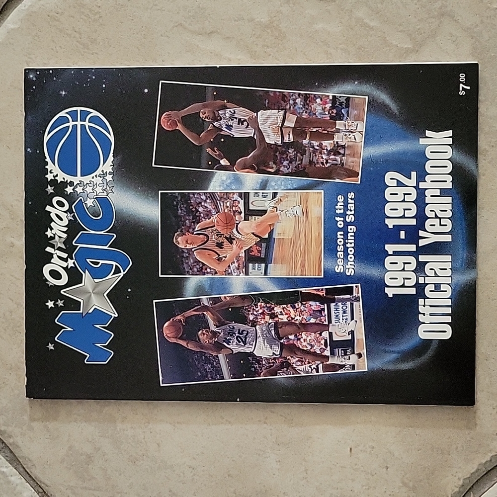 Orlando Magic 1991-1992 Official Yearbook